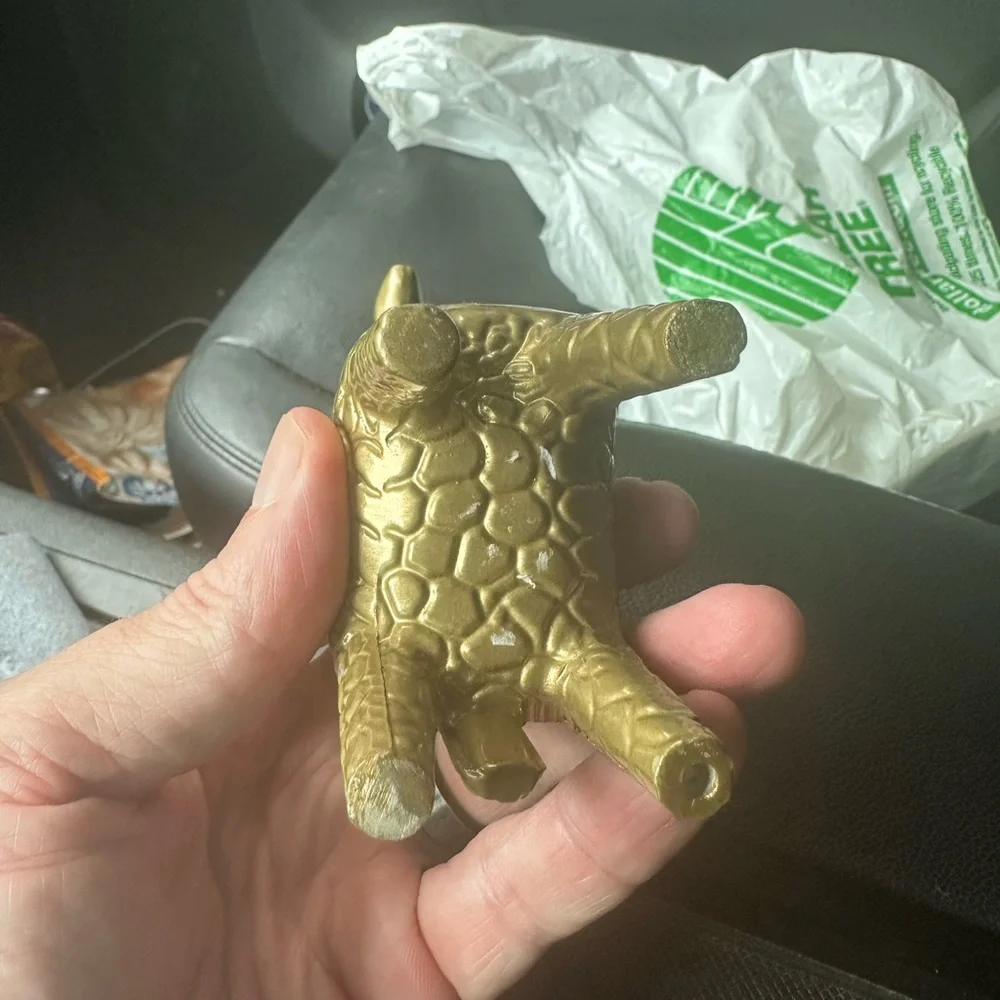 IKEA Gold Giraffe Home Accent